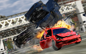 Картинка видео игры burnout takedown