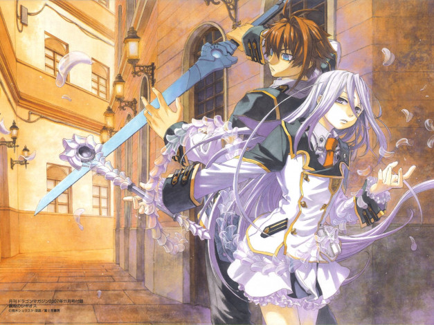 Обои картинки фото аниме, chrome, shelled, regios