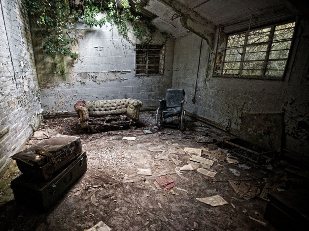 Обои картинки фото разное, развалины, руины, металлолом