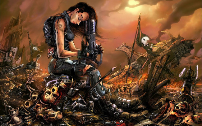 Обои картинки фото фэнтези, девушки