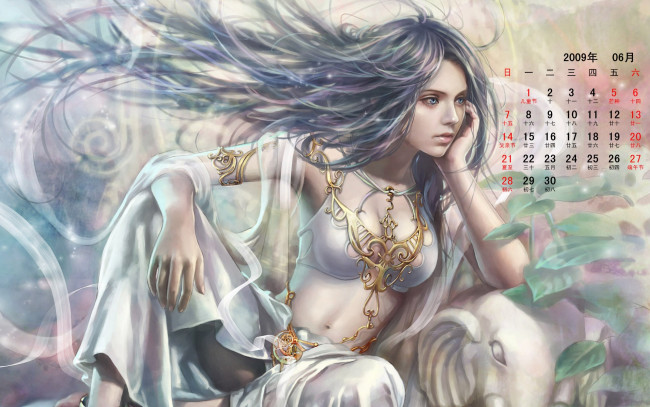 Обои картинки фото календари, фэнтези