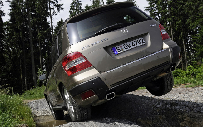Обои картинки фото mercedes, benz, glk320, cdi, 4matic, off, road, package, автомобили