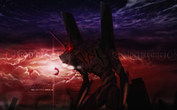 Картинка аниме evangelion