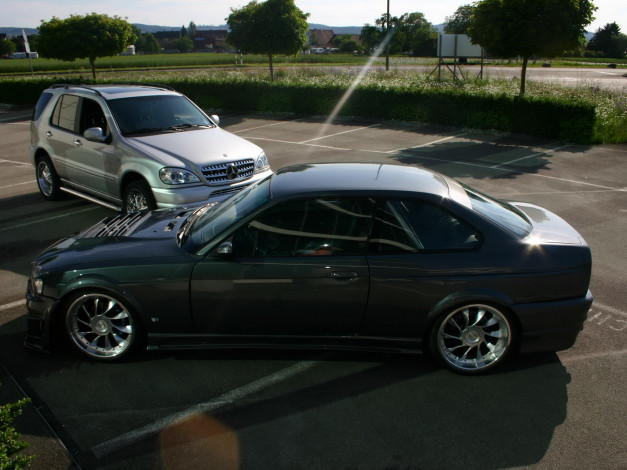 Обои картинки фото автомобили, разные, вместе