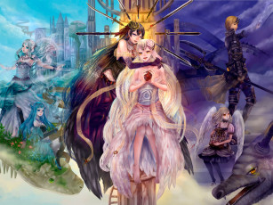 Картинка аниме angels demons