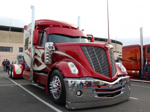 обоя автомобили, international, грузовик