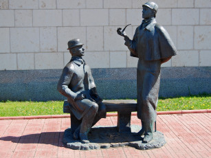 Картинка города памятники скульптуры арт объекты сыщики