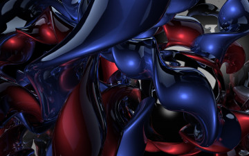 Картинка 3д графика abstract абстракции абстракция