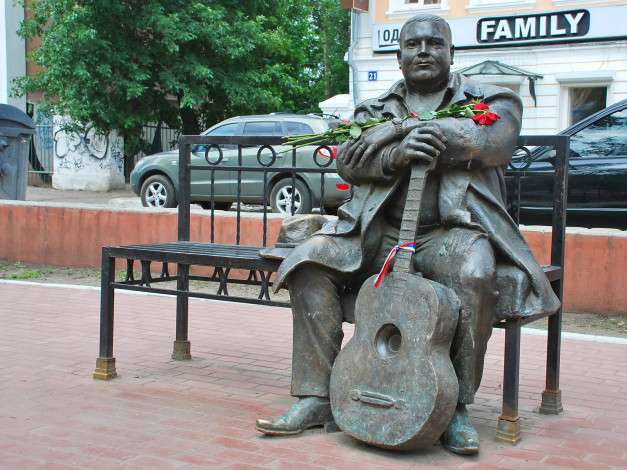 Обои картинки фото города, памятники, скульптуры, арт, объекты, михаил, круг