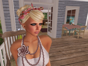 Картинка 3д графика people люди блондинка