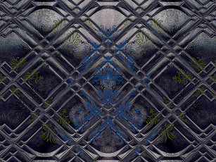 Картинка 3д графика fractal фракталы фон цвета узор