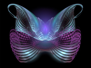 Картинка 3д графика fractal фракталы узор цвета фон