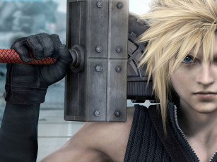 Картинка аниме final fantasy cloud