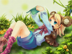 Картинка kagamine rin аниме vocaloid