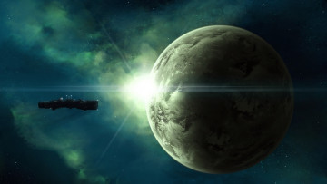 Картинка космос арт планеты