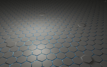 Картинка 3д графика modeling моделирование шестиграники