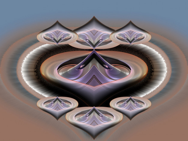 Обои картинки фото 3д, графика, fractal, фракталы, узор, цвета