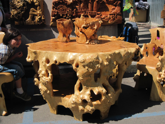 Обои картинки фото Чудеса, рук, человеческих, разное, ремесла, поделки, рукоделие, обои, мебель