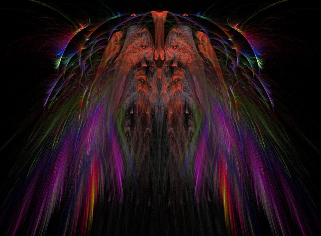 Обои картинки фото 3д, графика, fractal, фракталы, узор, цвета, фон