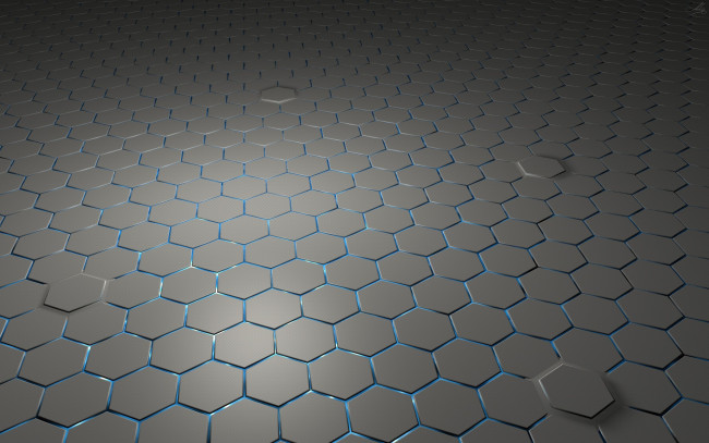 Обои картинки фото 3д, графика, modeling, моделирование, шестиграники