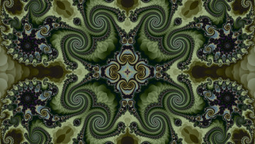 Картинка 3д+графика фракталы+ fractal цвета фон узор