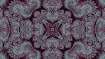 Картинка 3д+графика фракталы+ fractal цвета фон узор