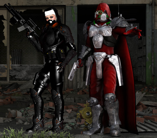 Обои картинки фото 3д графика, фантазия , fantasy, оружие, воины