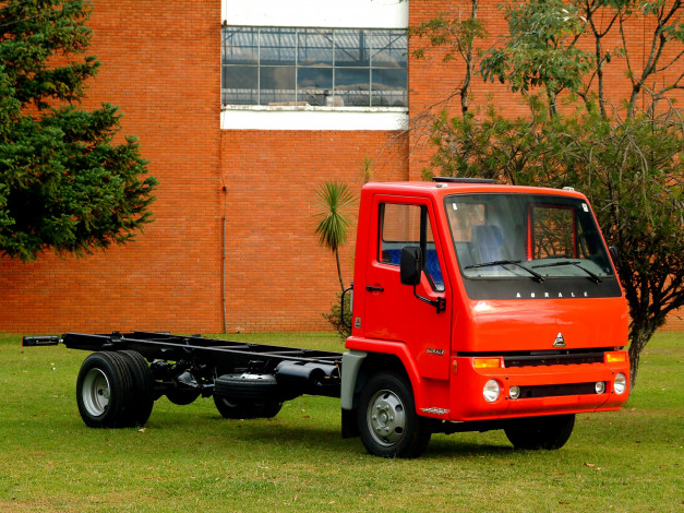 Обои картинки фото автомобили, agrale, 8500, красный