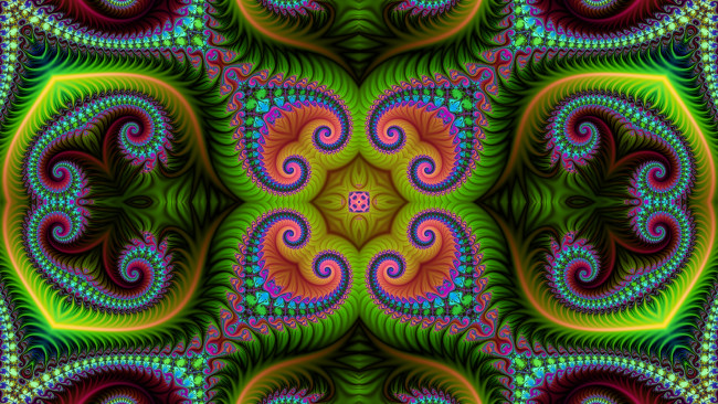 Обои картинки фото 3д графика, фракталы , fractal, узор, фон, цвета