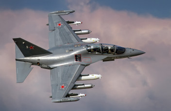 Картинка yak-130 авиация боевые+самолёты ввс