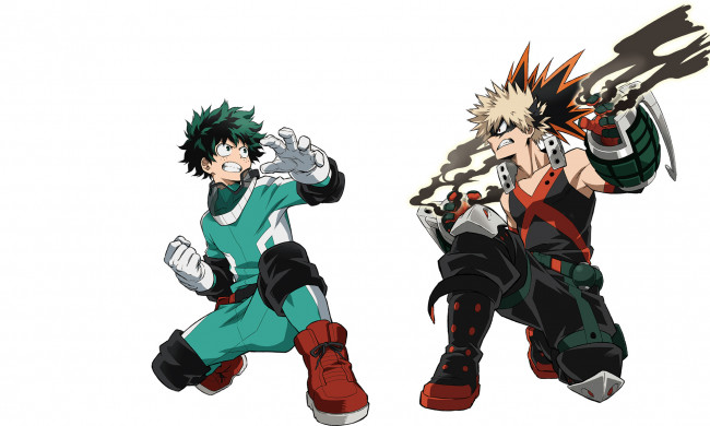 Обои картинки фото аниме, boku no hero academia, моя, геройская, академия