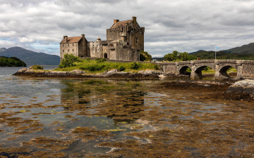 Картинка eilean+donan+castle города замок+эйлен-донан+ шотландия eilean donan castle
