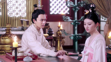 обоя кино фильмы, the glory of tang dynasty, парень, девушка, стол