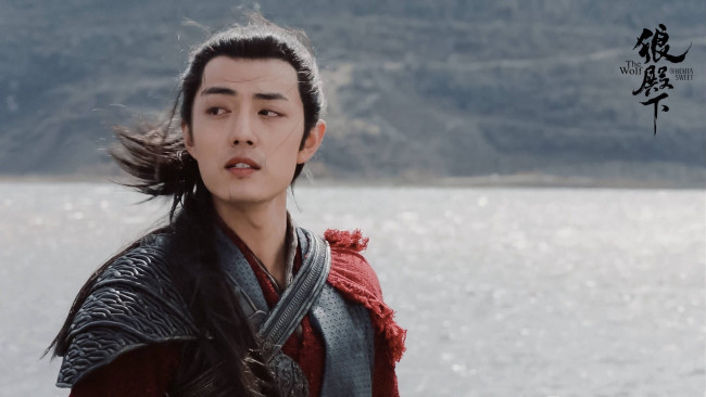 Обои картинки фото кино фильмы, the wolf, охотник, озеро