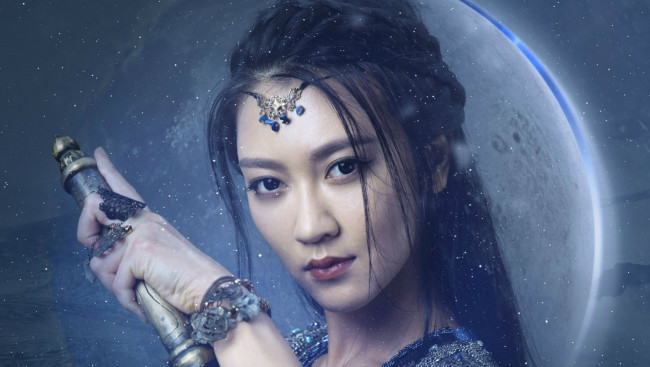 Обои картинки фото кино фильмы, ice fantasy, лицо, украшения