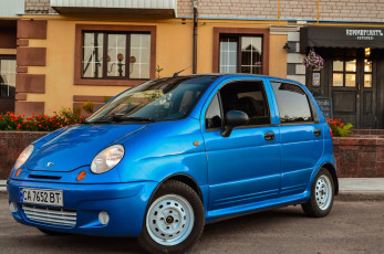 Картинка daewoo+matiz автомобили daewoo matiz автомобиль синий