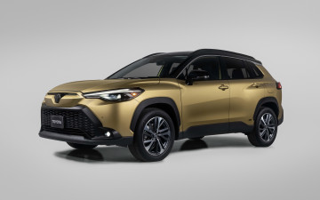 Картинка 2023+toyota+corolla+cross+hybrid+xse автомобили toyota corolla cross hybrid xse 4к ателье 2023 японские тойота королла кросс