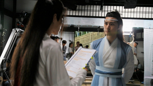 Обои картинки фото разное, знаменитости, сяо, чжань, лю, хайкуань, костюмы