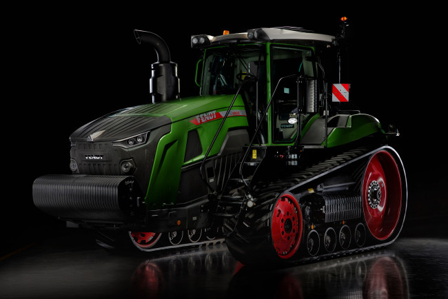 Обои картинки фото техника, тракторы на гусенецах, fendt