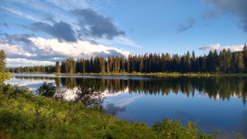 Картинка beaver`s+lake montana природа реки озера beaver's lake