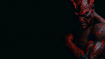 Картинка фэнтези демоны нейросети графика нейроарт ai art нейронные сети рисунки нейро искусство