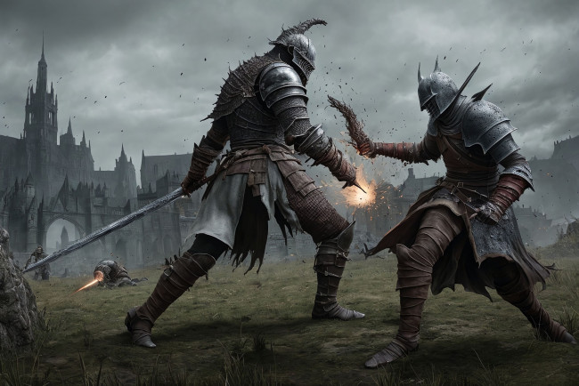 Обои картинки фото фэнтези, нежить, нейросети, графика, нейроарт, ai, art, нейронные, сети, рисунки, нейро, искусство