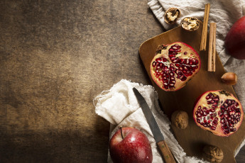 обоя еда, гранат