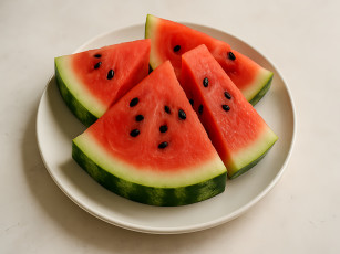 Картинка 3д+графика еда- food арбуз