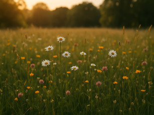 Картинка 3д+графика природа+ nature лето луг