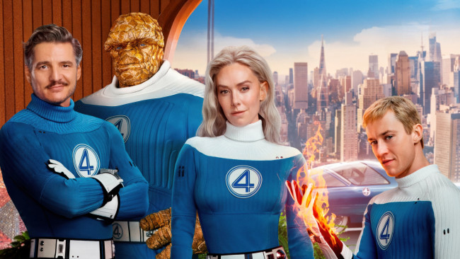 Обои картинки фото кино фильмы, the fantastic four,  first steps, the, fantastic, four, first, steps