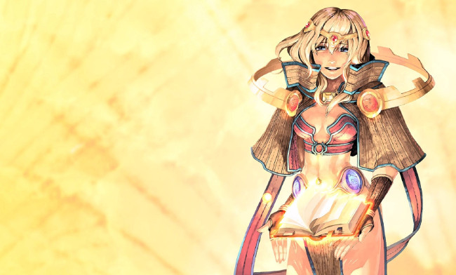 Обои картинки фото видео игры, ragnarok online, девушка, наряд, книга