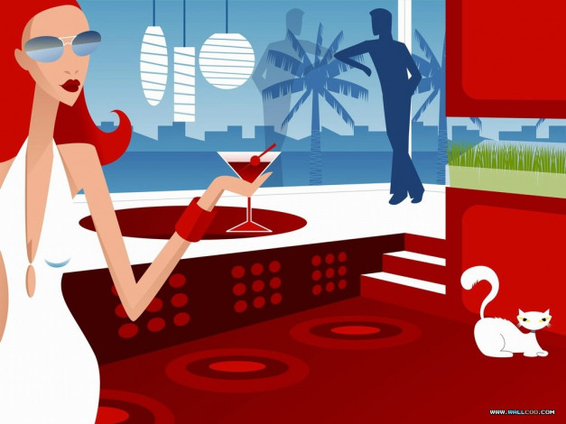 Обои картинки фото векторная, графика