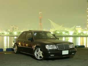 Картинка amg w124 автомобили mercedes benz