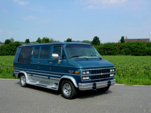 Картинка chevy vandura g15 автомобили chevrolet